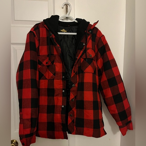 (SOLD) TRADESMAX PRO Plaid Quilted Insulated Jacket - Picture 2 of 5